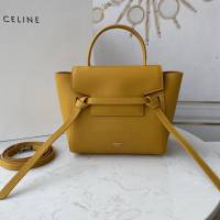 Celine女包 賽琳經典款小號女包 Celine belt bag 掌紋牛皮鯰魚包 189003  slyd2206