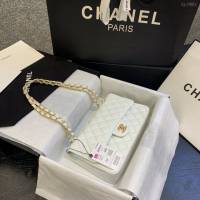 Chanel女包 01112 香奈兒經典CF款 頂級複刻手工制 Chanel鏈條單肩斜挎女包  djc3882