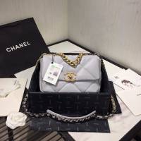 Chanel女包 Chanel秋冬19Bag 小香迷菱格紋 Chanel口蓋包 Chanel鏈條包手拎斜挎包  djc3915