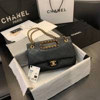 Chanel女包 AS1466 Chanel鏈條女包 香奈兒2020早春秋款翻蓋鏈條包 可手提可單肩可斜挎  djc3922