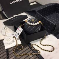 Chanel女包 AP0999 2020早春新款 Chanel小圓餅珍珠包  djc4026