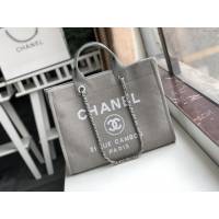 Chanel女包 66941 香奈兒經典款沙灘包 Chanel帆布購物袋  djc4028