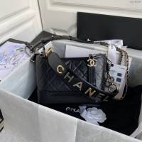 Chanel女包 香奈兒專櫃最新款Gabrielle小號流浪包 Chanel爆款字母肩帶流浪包  djc4108