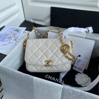 Chanel女包 香奈兒專櫃最新款大號鏈條女包 Chanel限量版金幣包 AS2222大號  djc4208