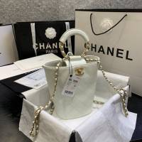 Chanel女包 香奈兒專櫃最新款水桶背包 Chanel牛皮肩背手提女包 AS1362  djc4252