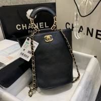 Chanel女包 香奈兒專櫃最新款水桶背包 Chanel牛皮肩背手提女包 AS1362  djc4253