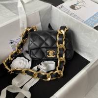 Chanel專櫃新款鏈條女包 香奈兒AS3213經典菱格口蓋包 djc5616