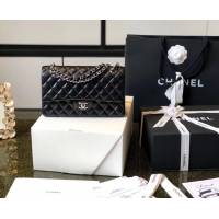 Chanel專櫃全新至尊版本CF鏈條斜挎女包 香奈兒經典原廠皮手袋中號口蓋包 djc6703