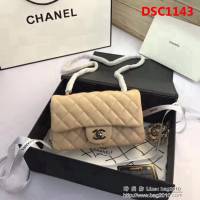 香奈兒CHANEL升級版A1116 進口小羊皮金銀鏈條斜背包 DSC1143