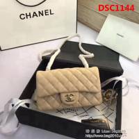 香奈兒CHANEL升級版A1116 進口小羊皮金銀鏈條斜背包 DSC1144