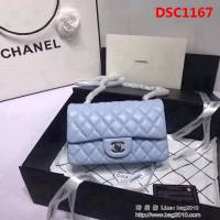 香奈兒CHANEL 升級版A1116進口小羊皮全新經典金銀鏈條肩背斜挎包 DSC1167