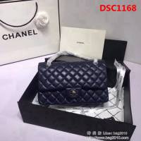 香奈兒CHANEL 升級版A1112進口小羊皮全新經典金銀鏈條肩背斜挎包 DSC1168