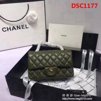 香奈兒CHANEL 升級版A1116進口小羊皮全新經典金銀鏈條肩背斜挎包 DSC1177