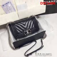 香奈兒CHANEL竭誠精品CHANEL大號67086經典最新款 單肩斜挎鏈條包 DSC1406