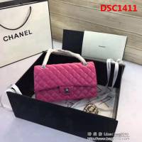 香奈兒CHANEL 原單精品升級版A1112進口小羊皮 金銀鏈條單肩斜挎包 DSC1411