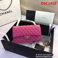 香奈兒CHANEL 原單精品升級版A1112進口小羊皮 金銀鏈條單肩斜挎包 DSC1412