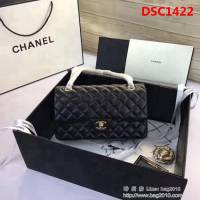 香奈兒CHANEL 原單精品升級版A1112進口小羊皮 金銀鏈條單肩斜挎包 DSC1422