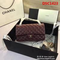 香奈兒CHANEL 原單精品升級版A1112進口小羊皮 金銀鏈條單肩斜挎包 DSC1423