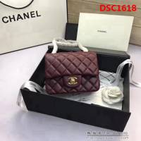 香奈兒CHANEL 升級版A1115進口小羊皮金銀鏈條單肩斜挎包 DSC1618