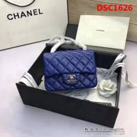 香奈兒CHANEL 升級版A1115進口小羊皮金銀鏈條單肩斜挎包 DSC1626