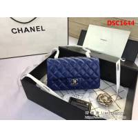 香奈兒CHANEL 升級版A1116m全新經典金銀鏈條單肩斜挎包 DSC1644