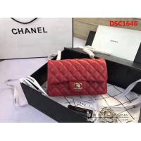 香奈兒CHANEL 升級版A1116m全新經典金銀鏈條單肩斜挎包 DSC1646