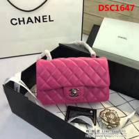 香奈兒CHANEL 升級版A1116m全新經典金銀鏈條單肩斜挎包 DSC1647