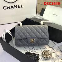 香奈兒CHANEL 升級版A1116m全新經典金銀鏈條單肩斜挎包 DSC1649