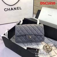 香奈兒CHANEL 升級版A1116m全新經典金銀鏈條單肩斜挎包 DSC1650