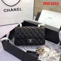 香奈兒CHANEL 升級版A1116m全新經典金銀鏈條單肩斜挎包 DSC1652