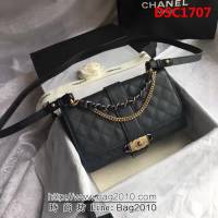 香奈兒CHANEL 57577 2018秋冬新款肩背小挎包正品打版DSC1707