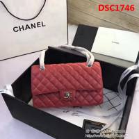 香奈兒CHANEL 升級版A1112全新經典小羊皮金銀鏈條單肩斜挎包 DSC1746