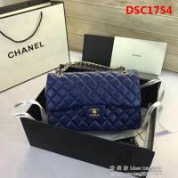 香奈兒CHANEL 升級版A1113全新經典小羊皮金銀鏈條單肩斜挎包 DSC1754