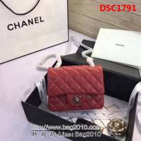 香奈兒CHANEL 升級版A1115全新經典小羊皮金銀鏈條單肩斜挎包 DSC1791