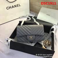 香奈兒CHANEL 升級版V線1116全新經典進口小羊皮 單肩斜挎鏈條包 DSC1911