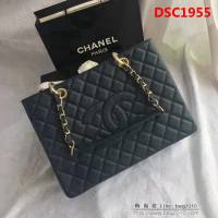 香奈兒CHANEL 50995 經典系列 魚子醬牛皮方形風格雙鏈條包 DSC1955