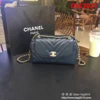 香奈兒CHANEL 57700 2018最新款爆款油臘皮鏈條包 DSC2023