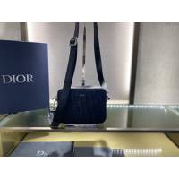 Dior男女同款包 迪奧ESSENTIALS立體刺繡相機包 Dior肩背斜挎包  dfk1505