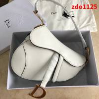 DIOR迪奧 2018新款 大號Saddle Bag馬鞍包 0158  zdo1125