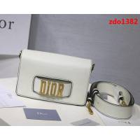 DIOR迪奧 原單精品 DIOR牛皮翻蓋式手提包 可手提肩背斜挎  zdo1382