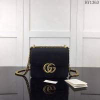 GUCCI古馳 新款 專櫃品質 原單 431384 克色 鏈條單肩斜挎包HY1363