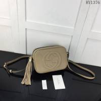 GUCCI古馳 新款 專櫃品質 原單 308364 杏色 單肩斜挎包HY1376