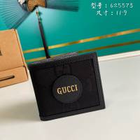 Gucci古馳包包 G家新款錢包 625573 古奇男士短夾錢包 克布 gdj1411