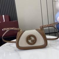 Gucci專櫃古馳最新款Blondie系列迷你肩背包斜挎女包 jh2147型號：815700