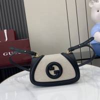 Gucci專櫃古馳最新款Blondie系列迷你肩背包斜挎女包 jh2148型號：815700