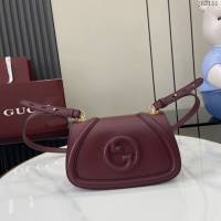 Gucci專櫃古馳最新款Blondie系列迷你肩背包斜挎女包 jh2151型號：815700