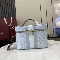 Gucci專櫃古馳最新款Ophidia系列GG中號旅行包化妝包 jh2254型號：811489