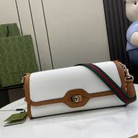 Gucci專櫃古馳最新款Luce系列小號肩背包 jh2258型號：786027