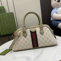 Gucci專櫃古馳最新款Ophidia系列小號手提包肩背腋下包 jh2267型號：795249