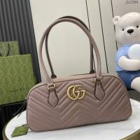 Gucci專櫃古馳最新款MARMONT中號手提包頂柄包 jh2268型號：795218